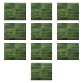 thumbnail image 3 of 10x Azulejos para salpicadero de PVC, azulejos de pared a prueba de aceite, decoración para cocina, baño brillante, azulejos de pared gruesos 3D de 9 verde, 3 of 8