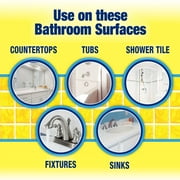 (8 pack) Scrub Free Total Bathroom Cleaner with OxiClean, Lemon Scent, 32 fl oz