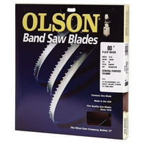 Olson Saw FB10080DB 3/16 by 0.025 by 80-Inch HEFB Band 10 TPI Regular Saw Blade