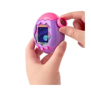 Tamagotchi Paradise - Purple Sky Interactive Digital Pet Toy Bundle with Clear Case (2 Items)