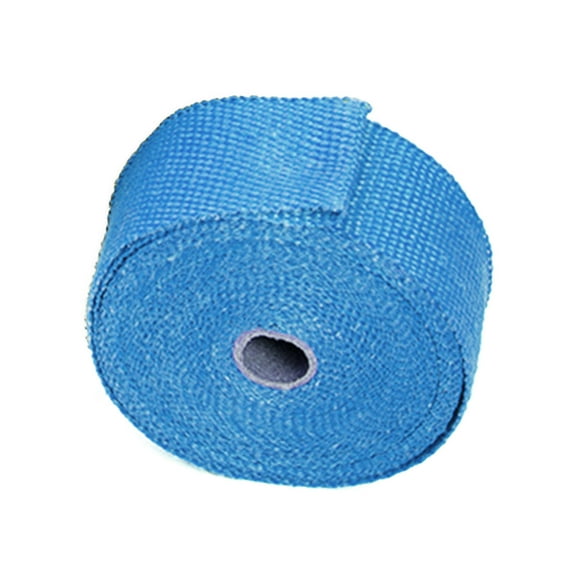 BIBABLYKE 2"x16ft Exhaust Heat Wrap Roll for Car Motorcycle Fiberglass Heat Shields Tape Heat Exhaust Thermal Wrap