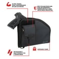 thumbnail image 4 of Allen Company Pistol Case with Mag Pouch, Full-Size Handguns up to 9.5 In, Black, 4 of 17