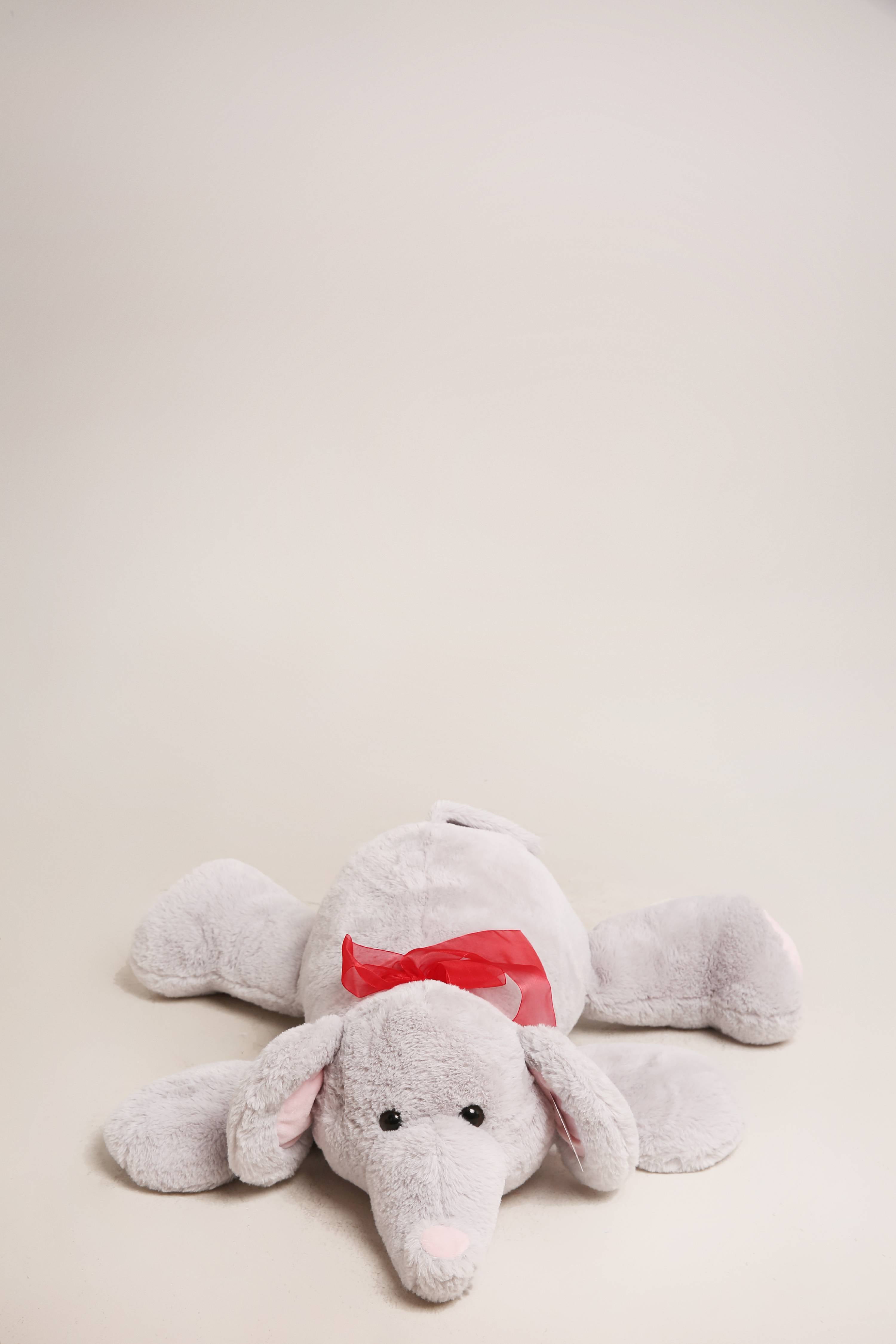 28in Lying Elephant Plush - Walmart.com - Walmart.com