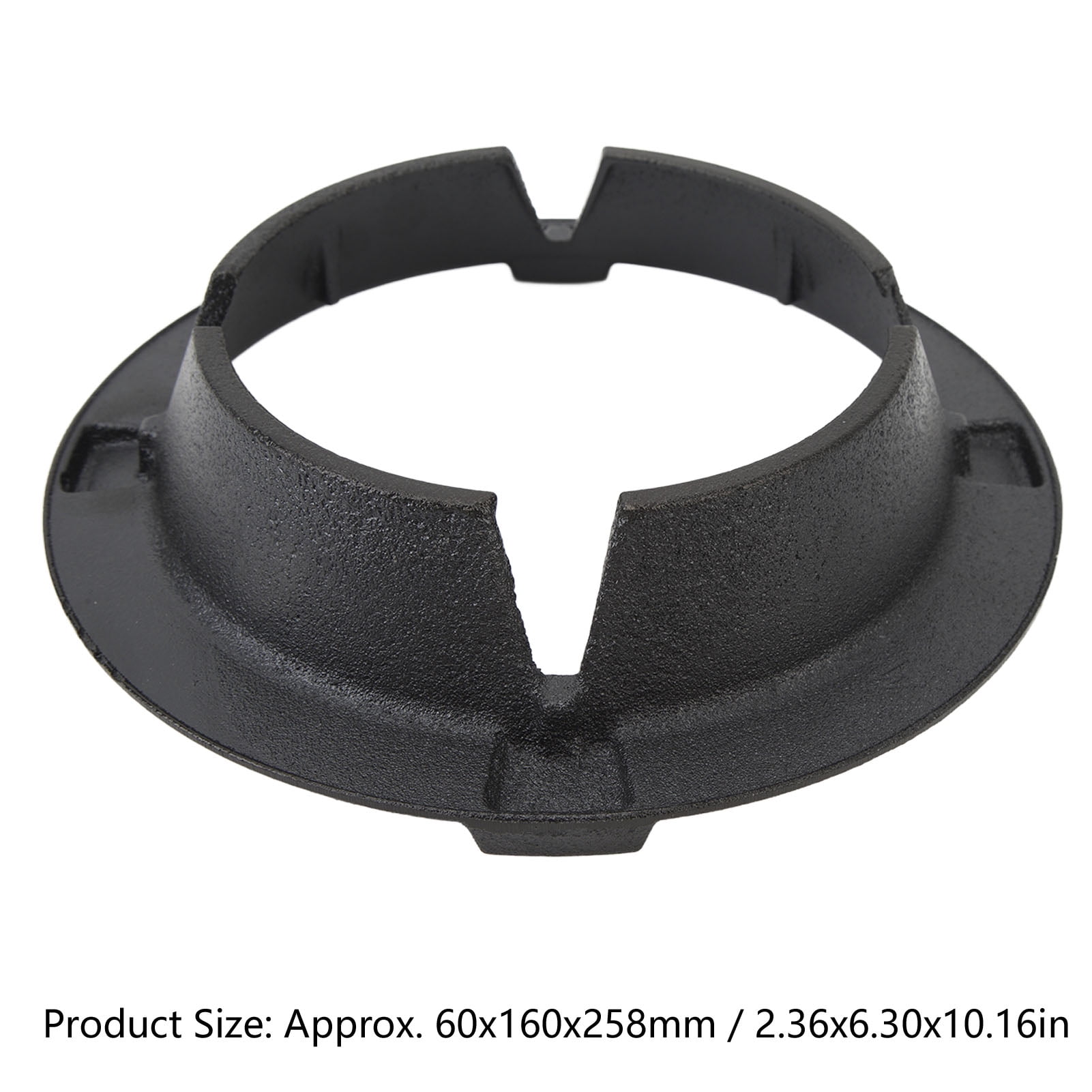 Riousery Cast Iron Range Heat Diffuser Windproof Bracket for Gas Stoves (10.16 inches / 25.8 cm)