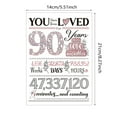 thumbnail image 2 of NookHive 25th Birthday Card for Women, Special Greeting Card for Daughter Wife Niece Girlfriend Granddaughter, Milestone Birthday Gift and Decoration,H, 2 of 6