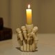 thumbnail image 5 of Gestos divertidos creativos Candlestick Partido Vela decorativa Soporte de casa, 5 of 5