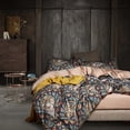 thumbnail image 1 of Cover Queen Size Set Boho Floral Pattern Duvet Cover Queen for Queen Size Bed, 1 of 6