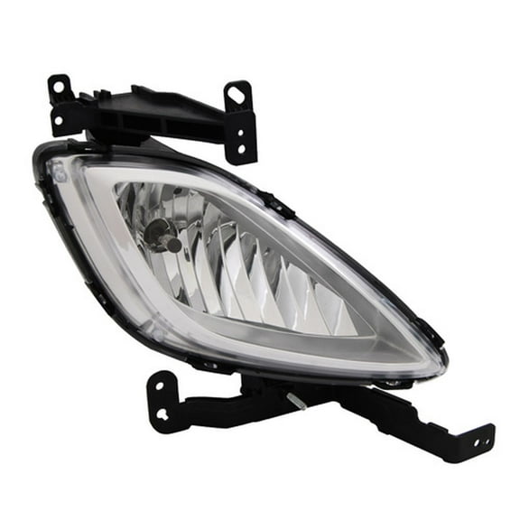 TYC 19-12023-00-1 Passenger Side Fog Light For 11-14 Hyundai Elantra Fits 2012 Hyundai Elantra