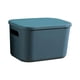 thumbnail image 2 of Caja organizadora de ropa para guardarropa, contenedor para sala de juegos, organización del hogar 18x26x16cm Azul, 2 of 9
