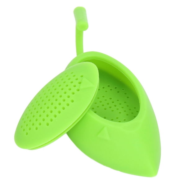 Tea Steeper, Tea Diffuser Fun Practical Green Leaf Shape  For Office For Tea Accessories