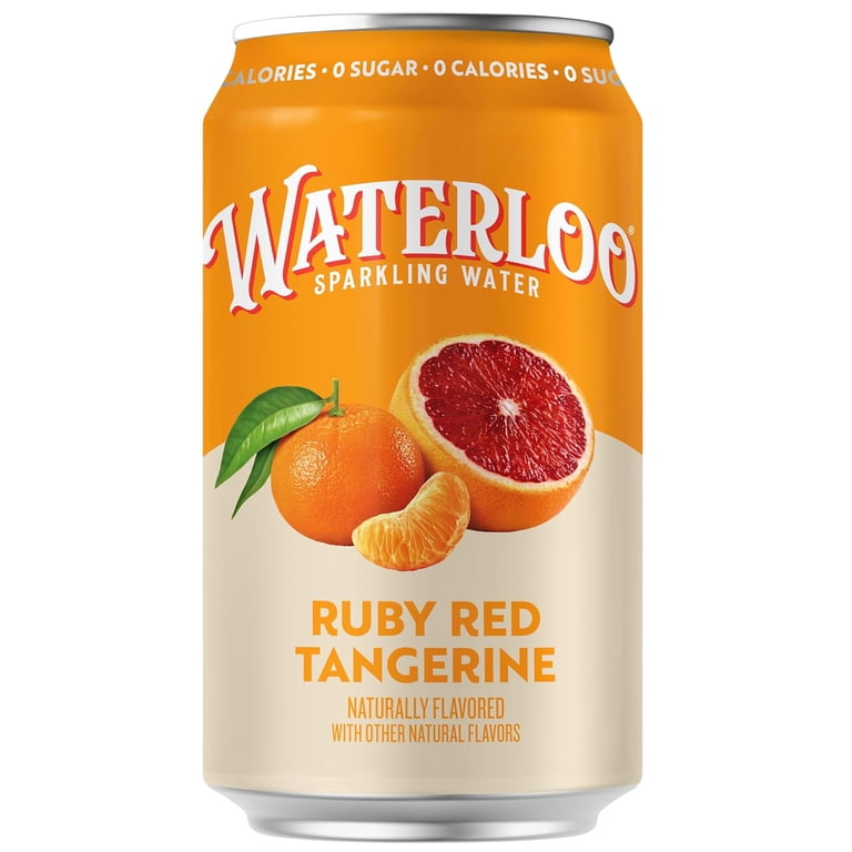 Waterloo Ruby Red Tangerine Sparkling Water, 12 fl oz, 12 Pack photo 7