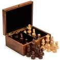 thumbnail image 1 of Set de ajedrez Husaria Staunton Tournament nº 5 con caja de madera, 1 of 9