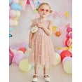 thumbnail image 6 of Arshiner Toddler Tutu Dress Girls Rainbow Tulle Dresses Ruffle Tiered Swing Twirly Summer Sundress, 6 of 6