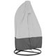 thumbnail image 1 of Garden Rattan Wicker Armchair Seats Hanging Waterproof Furniture Cover with Zipper - Protective Cover for Egg Chair - Cover in 210D Oxford Polyester PVC Coating, 1 of 5