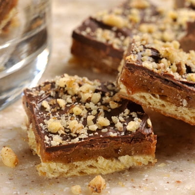 Easy Chocolate Toffee Candy