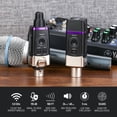 thumbnail image 2 of Sistema de micrófono inalámbrico Xvive U35C XLR inalámbrico de 5,8 GHz, 2 of 9