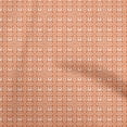 thumbnail image 1 of oneOone Polyester Spandex Orange Fabric Asian Block Sewing Material Print Fabric By The Yard 56 Inch Wide, 1 of 5