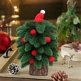 thumbnail image 5 of 8-Inch Pre-Decorated Mini Christmas Tree - Space-Saving Tabletop Decor for Desk/Bedroom/Office, 5 of 7