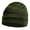 Green Camouflage, variant on Falari Men Women Skull Knitted Beanie Hat Ski Cap Plain Solid Color Warm Great for Winter Black