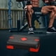 thumbnail image 2 of Stepper aeróbico de entrenamiento ajustable con capacidad de carga de 200 kg y altura ajustable para interiores Negro Rojo, 2 of 9