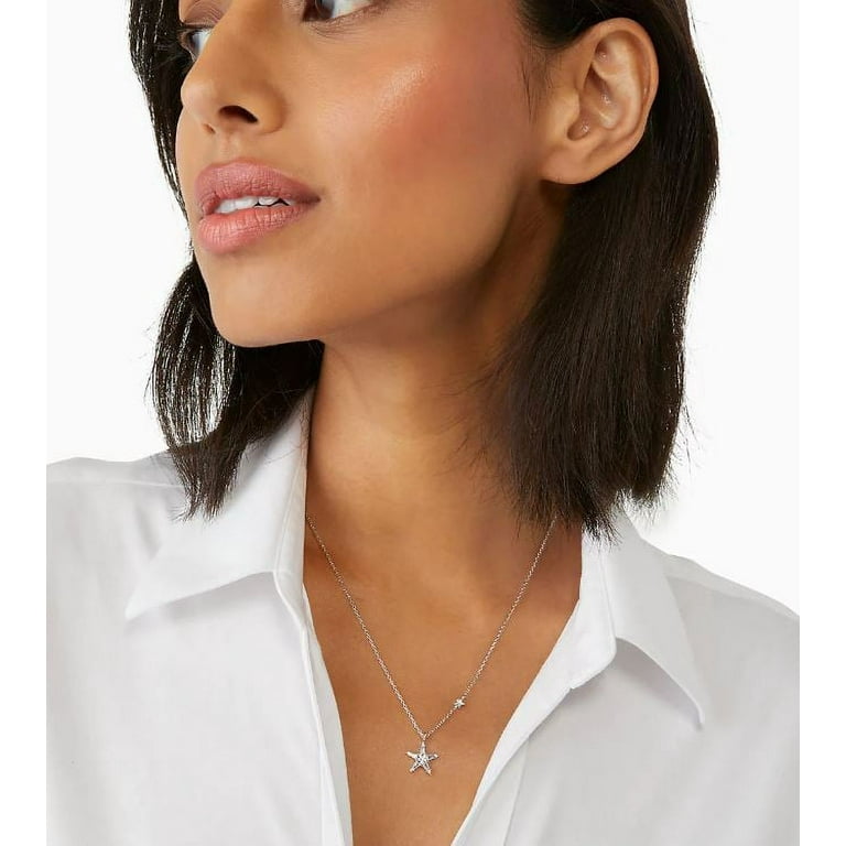 Kate spade new york on sale silver necklace women