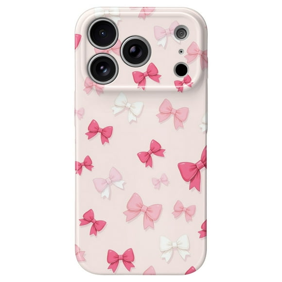 SKLYDDI Aesthetic Pink Bows Case for iPhone 7 - 71