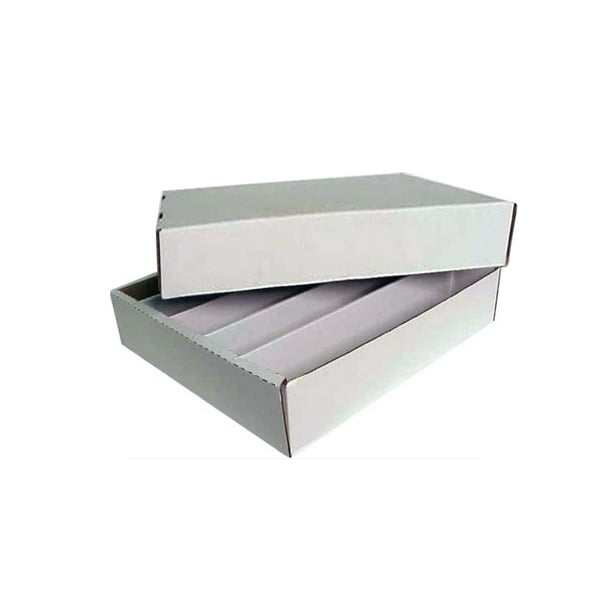 Lot of 5 Max Protection 5000ct 5Row Cardboard Trading Card Storage
