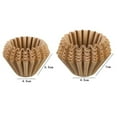 thumbnail image 2 of 50Pcs Coffee Filter Paper Basket Filters Paper Filter accessories Premium Coffee Filters Paper Portable Coffee for Coffee Machine S, 2 of 9