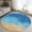 Blue, variant on Aqua Ombre Coastal Hallway Runner Rug 2'x6', Non Slip Area Rugs for Entryway, Summer Nautical Beach Ocean Seaside Washable Low Pile Indoor Floor Carpet for Laundry Room Bedroom Kitchen Corridor