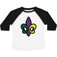 thumbnail image 3 of Inktastic Fleur De Lis Mardi Gras Holiday Boys or Girls Toddler T-Shirt, 3 of 5