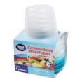 thumbnail image 2 of Contenedores desechables Great Value con tapa 5 pzas, 2 of 2