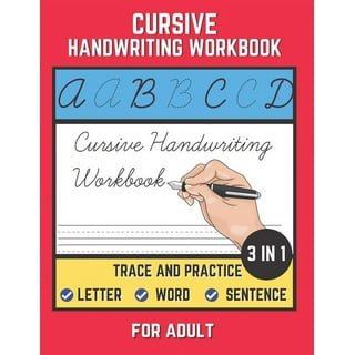 Cursive Handwriting Handbook for Kids Ages 4-6: 130 Pages of Cursive  Handwriting Guide for Children to Learn and Improve Cursive Writing Easily  at Home. (Paperback) 