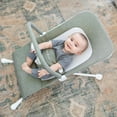 thumbnail image 2 of Baby Delight Highland Organic Bouncer, 3-Position, Infants 0-6 Months, Organic Sage, 2 of 5