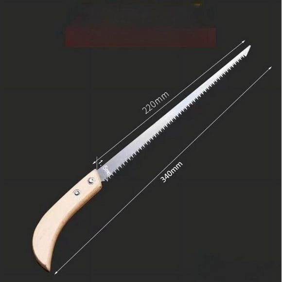 RKSTN Saw Products Outdoor Manganese Steel Mini Saw Hand Pulling and Repairing Branch, Woodworking Saw, Wood Saw, Tree Saw, Chicken Tail Saw, Household Portable Saw Tool