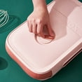 thumbnail image 3 of 1 caja de almacenamiento de huevos para congelador, organizador de huevos, contenedor de almacenamiento tipo cajón con tapa., 3 of 6