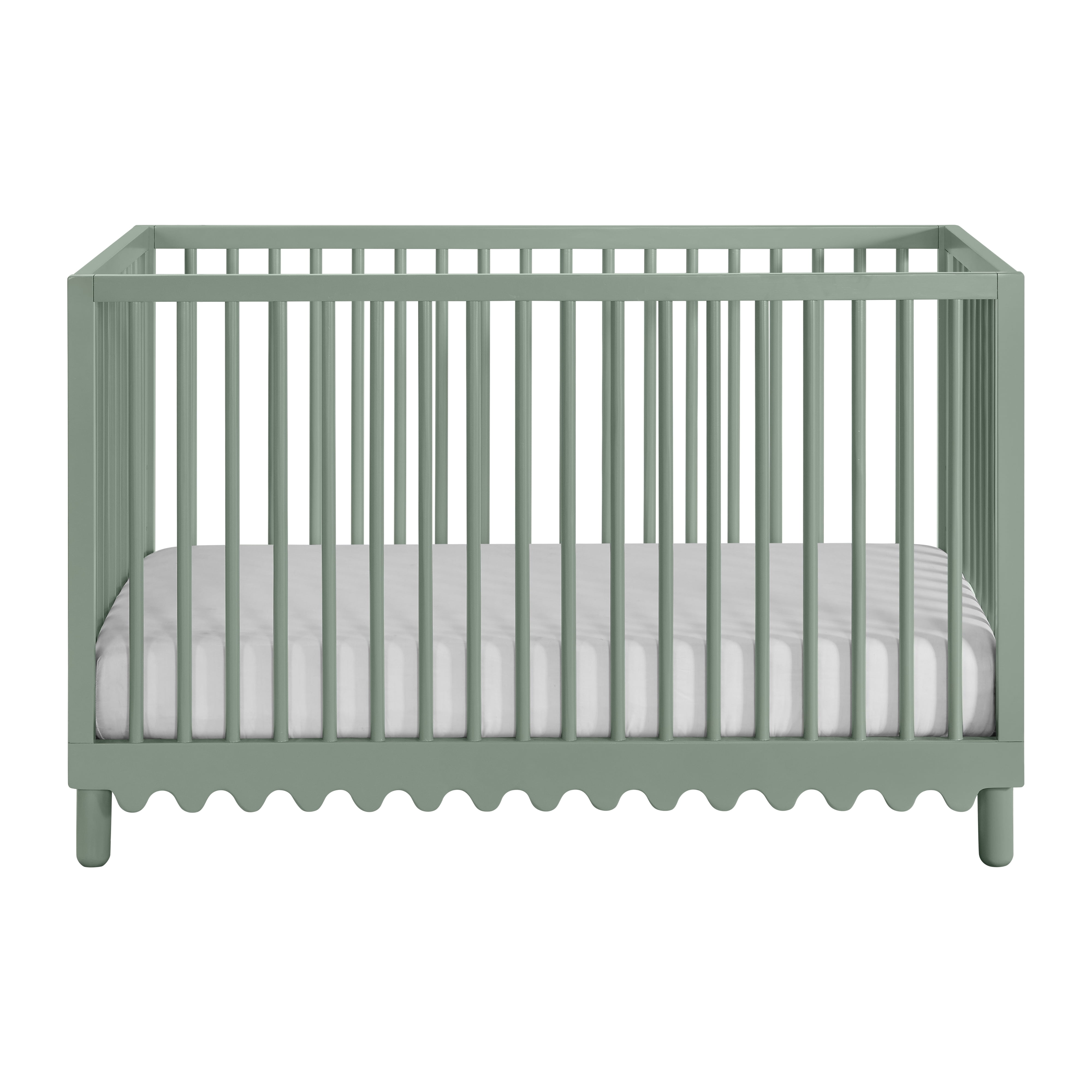 Oxford Baby Sterling Convertible Island Crib Olive Green