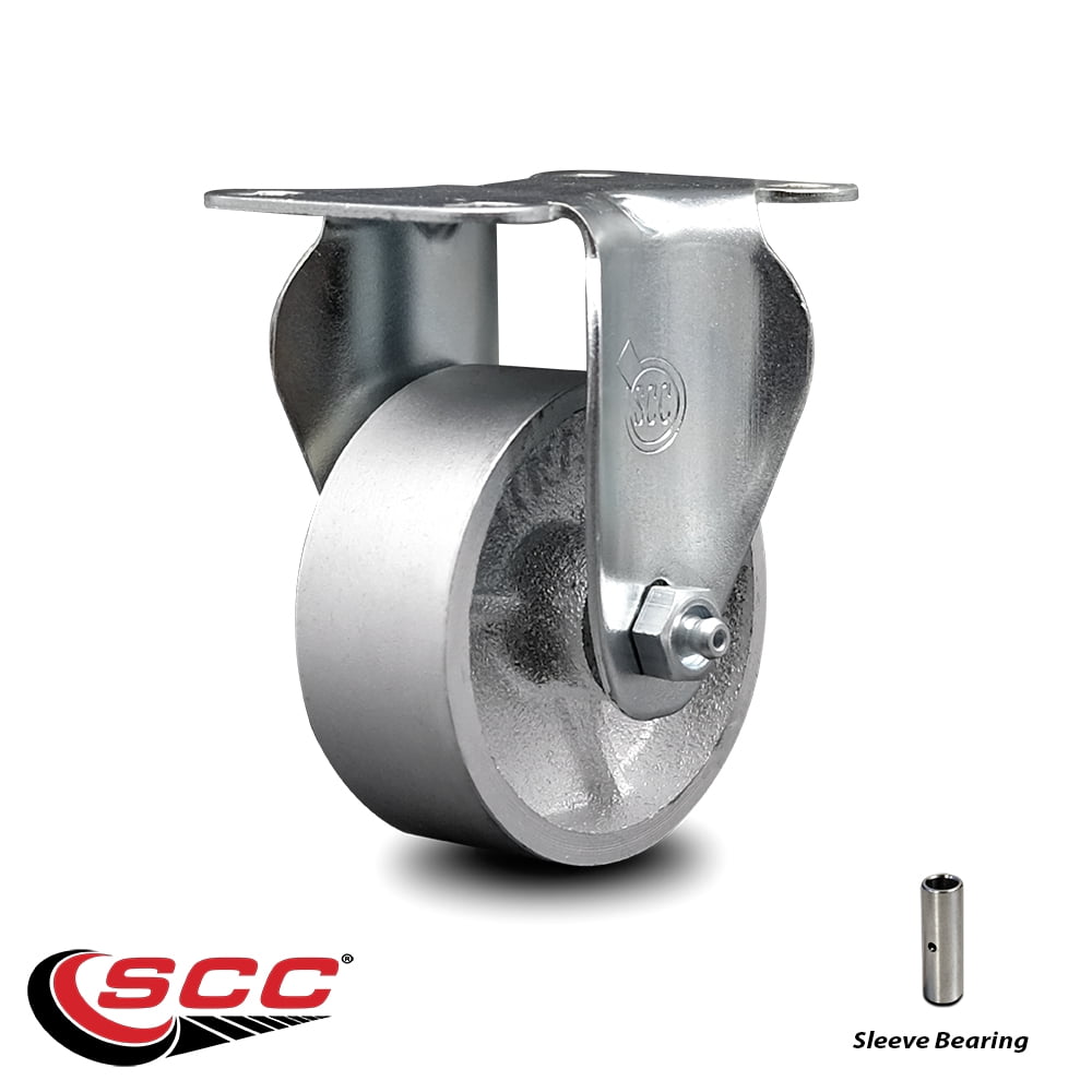 3 Inch Semi Steel Wheel Rigid Top Plate Caster Service Caster Brand