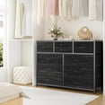 thumbnail image 6 of Roromall 10 Drawer Dresser, Fabric Storage Drawers Dressers with Big Storage, Sturdy Frame, 55" TV Stand Dresser for Bedroom, Hallway, Nursery, 6 of 8