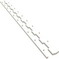 thumbnail image 6 of Ekena Millwork 47"H x 5/8"T Midland PVC Adjustable Decorative Slat Wall Panel Kit, Unfinished (contains 29 Slats + 1 Straight Edge Starter Slat), 6 of 15