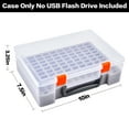 thumbnail image 6 of USB Flash Drive Case Memory Stick SD Card Storage Organizer- Holds 134pcs Thumb Drive (Box Only), 6 of 7