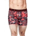 thumbnail image 4 of Marvel Comics Men's Deadpool Sticker Merc with a Mouth No-Fly Boxer Briefs, 4 of 4