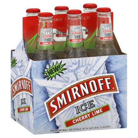 Smirnoff Ice Cherry Lime, 6 pack, 11.2 fl oz