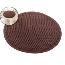 VQPeo Round Seat Cushions for Outdoor and Kitchen Chairs - 14x14 Inch Cushions with Ties - Comfortable 14 Inch Cushions for Chairs