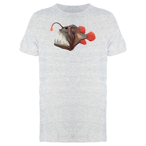 Angler Fish Deep Sea Creature Tee Men's -Image by Shutterstock