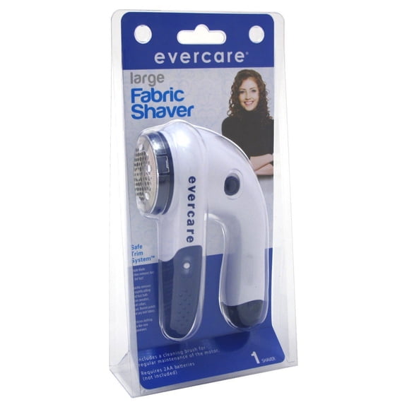 Evercare Fabric Shaver Lint Remover - Large Head, Battery Powered - 3 Pack