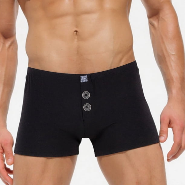 Calzones Para Hombre, Calzoncillos Transpirables De Microfibra Para Hombre, Ropa Interior Con Banda Cubierta, Paquete Múltiple