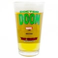 thumbnail image 3 of Dr. Doom Comic Art Pint Glass, 3 of 3