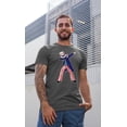 thumbnail image 3 of 4th Of July Dabbing Uncle Sam Mens T Shirt, 3 of 5