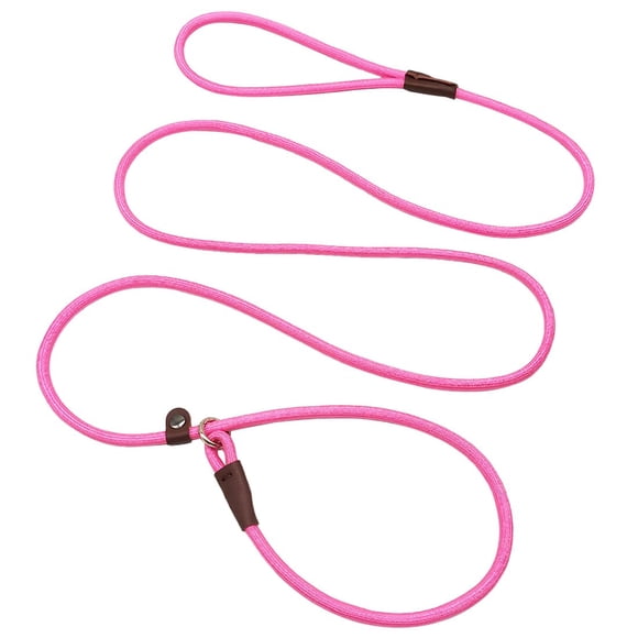 Correa antideslizante MayPaw para perros, no tira, 7 pies, rosa