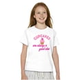 thumbnail image 5 of Cupcakes Good Idea Food Sweet Dessert Girls Kids T Shirt Tees Teen Brisco Brands XS, 5 of 6